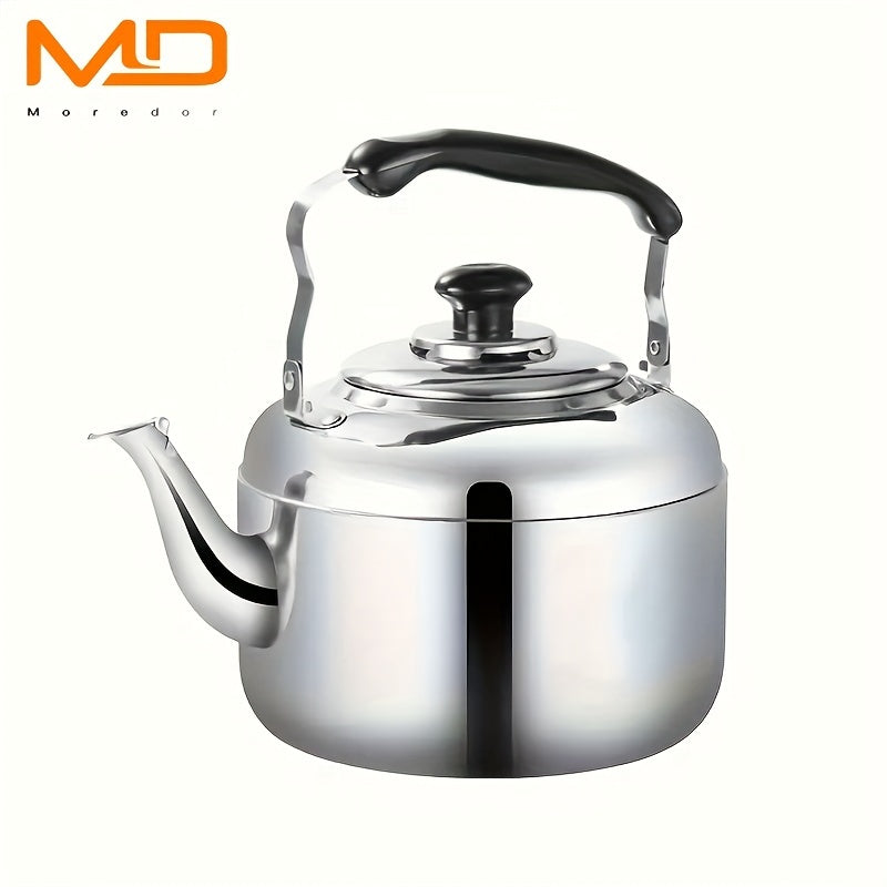 Stainless Steel 5L Whistling Tea Kettle For Stovetop Large Capacity Durable