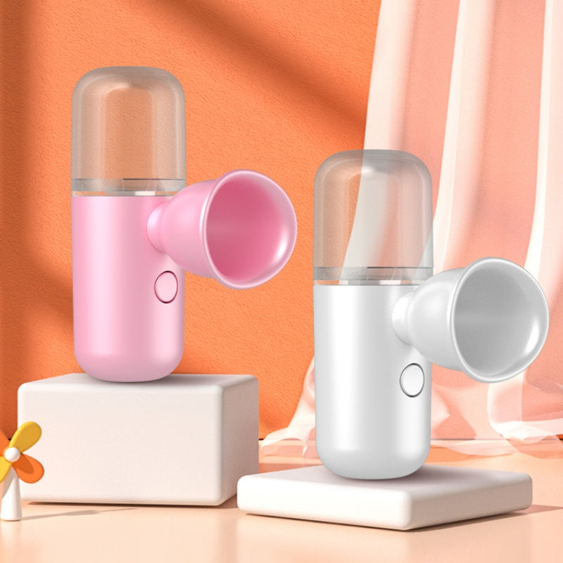 Qayta zaryadlanadigan Nano Ko'z Namlantiruvchi - USB zaryadlash bilan yuz va ko'zlar uchun portativ mini purkagich, 150mAh batareya. Yengil va zamonaviy dizaynga ega bo'lgan, harakatda namlantiruvchi purkagich.