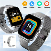1.44-Inch Smartwatch with Wireless Calling Sports Modes Message Notifications Sedentary Reminders Compatible with Android and iPhone