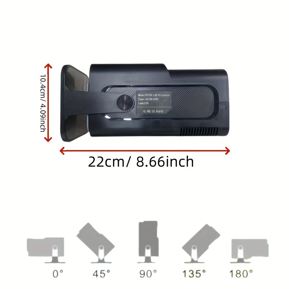 Детский 4K Android WiFi6 Bluetooth проектор с дисплеем 300"