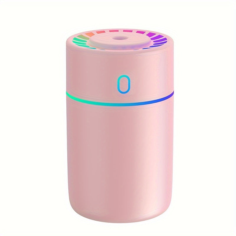 Ultrasonic Humidifier 230mL Quiet USB Portable for Bedroom Office School