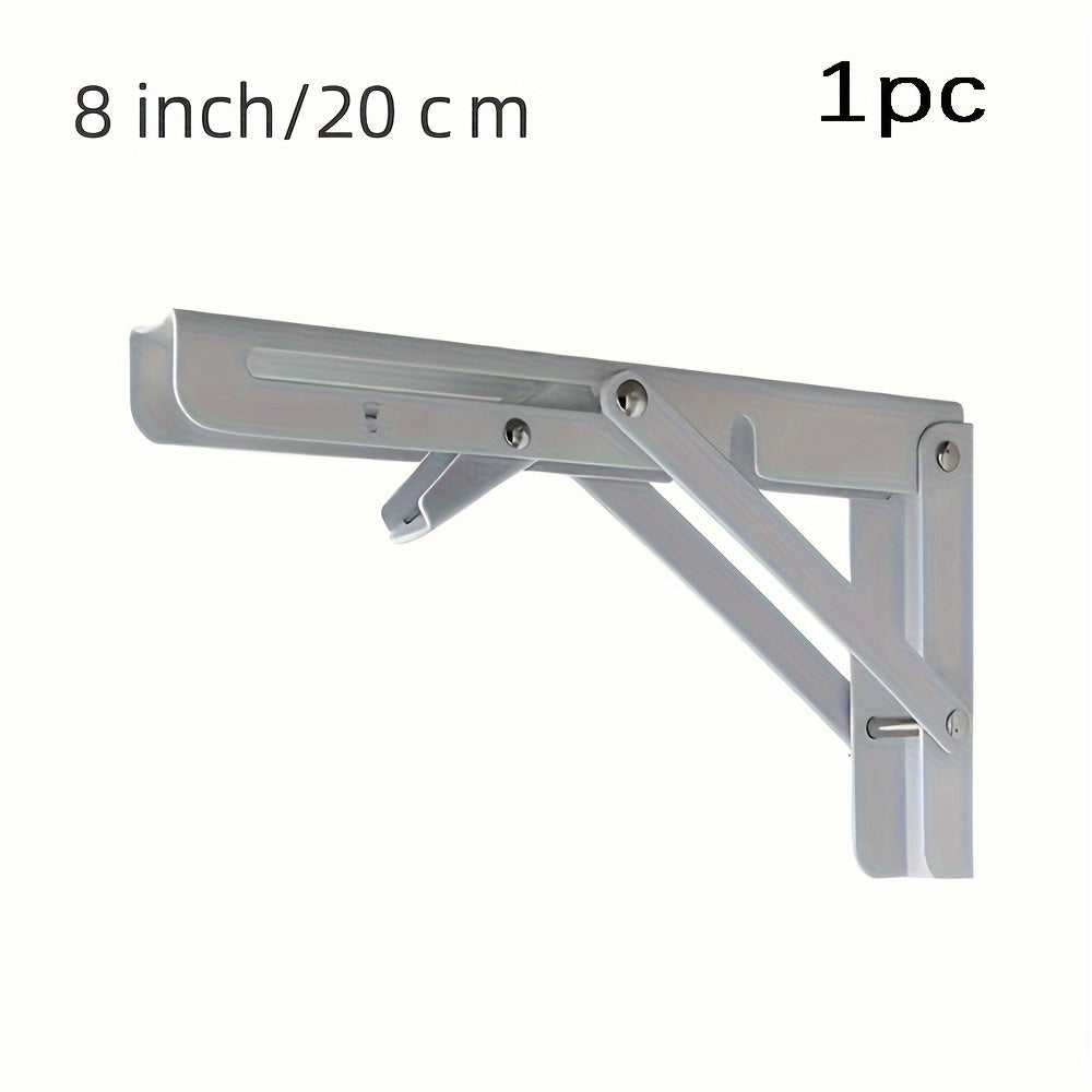 Heavy Duty Folding Shelf Brackets Wall Mounted Stainless Steel for Bench Table