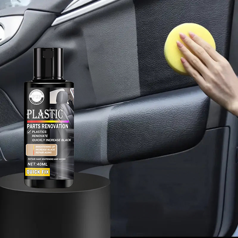 Черный воск для восстановления пластиковых деталей интерьера автомобиля, бампера, панели приборов