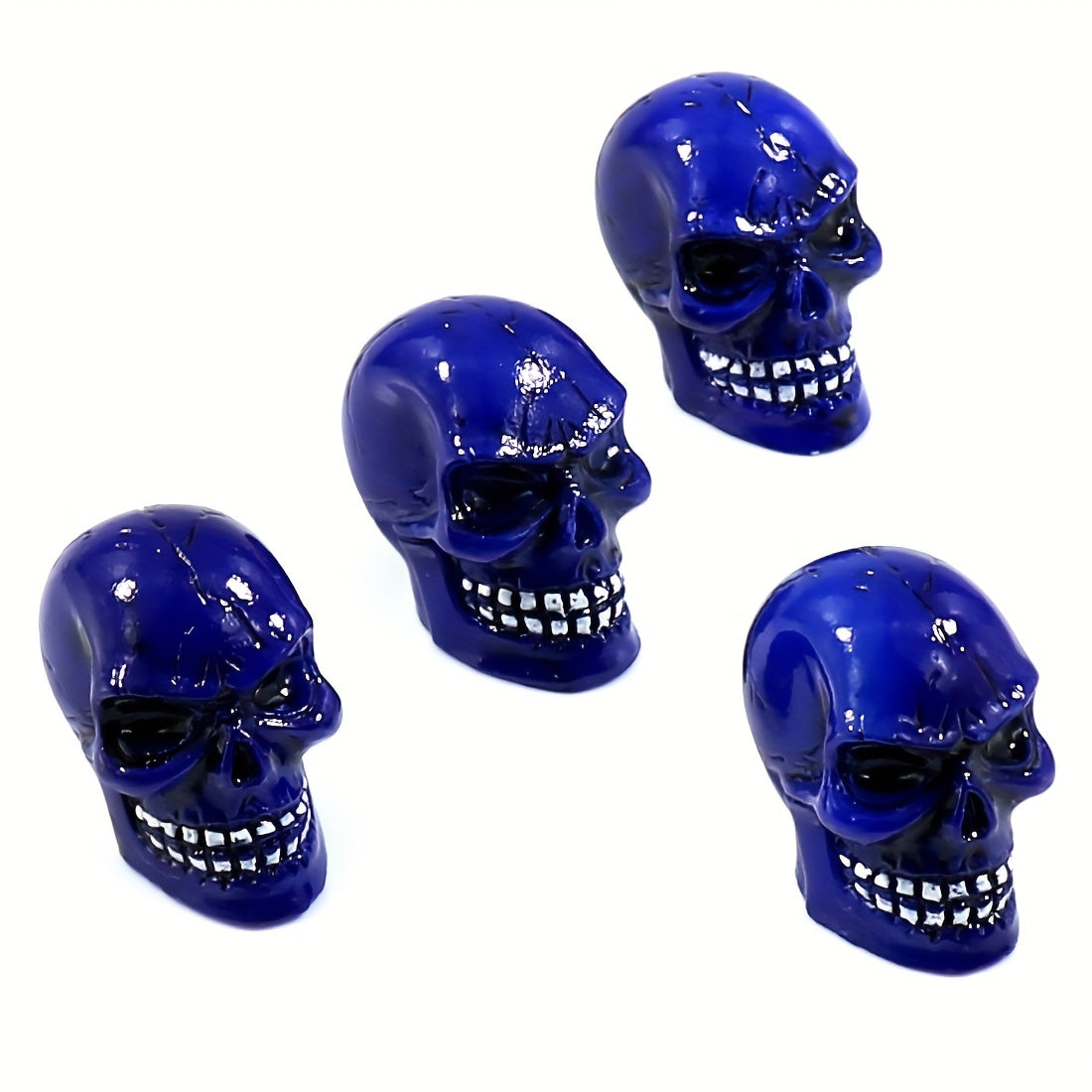 4 dona Oʻlik bosh tishli shlangi ventili qopqogʻi universal moslik avtomobil, yuk mashinasi, mototsikl, velosiped