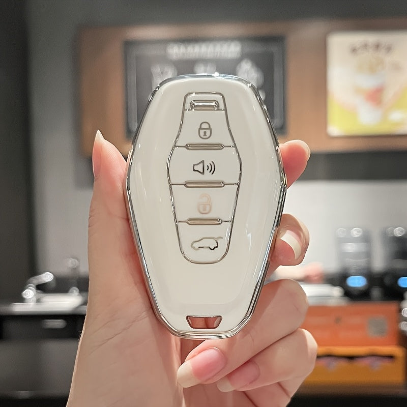 Premium TPU Key Fob Cover for Car Remote Protects Scratch-Resistant Durable Shell