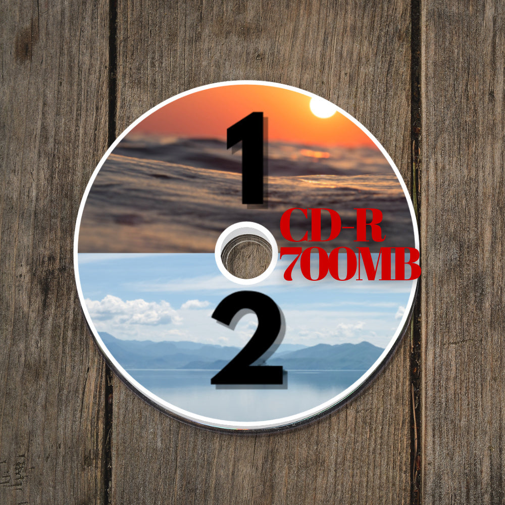 Imágenes de cubierta personalizadas para conjuntos, grabar CD-R y usar DVD-R para fotos y música