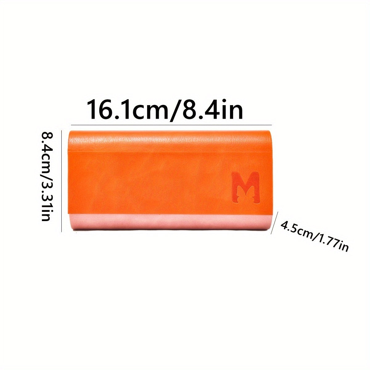 Double Layer Glasses Case with Multi-Grid Design Large Capacity PU Storage Box for Glasses