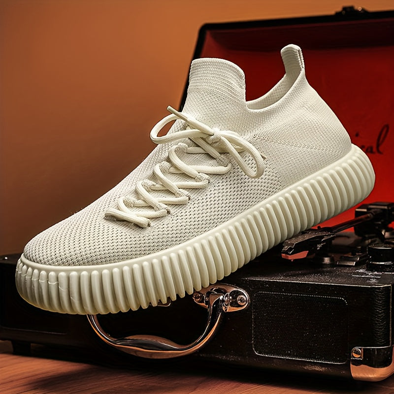 Zapatos slip-on verdes oliva para hombre, tela transpirable, suela de EVA, para todas las estaciones