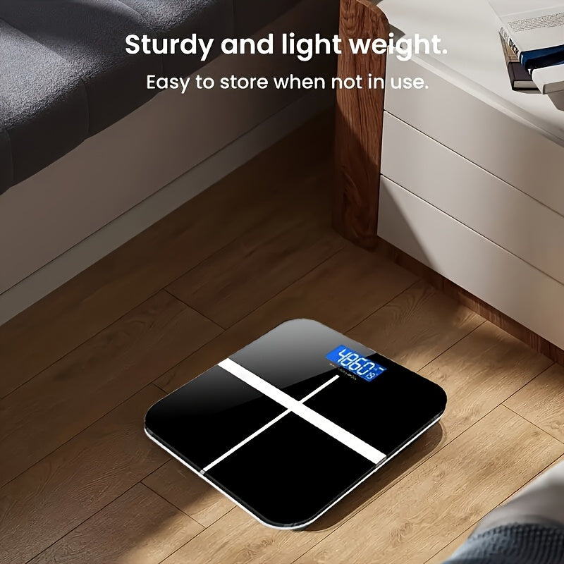 Цифровые напольные весы с LED-дисплеем для домашнего фитнеса, улицы, общежития