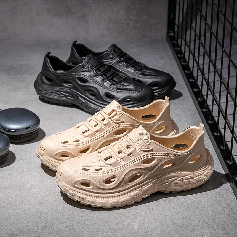 Женские летние EVA шлепанцы противоскользящие на пляж, легкие, дышащие сандалии