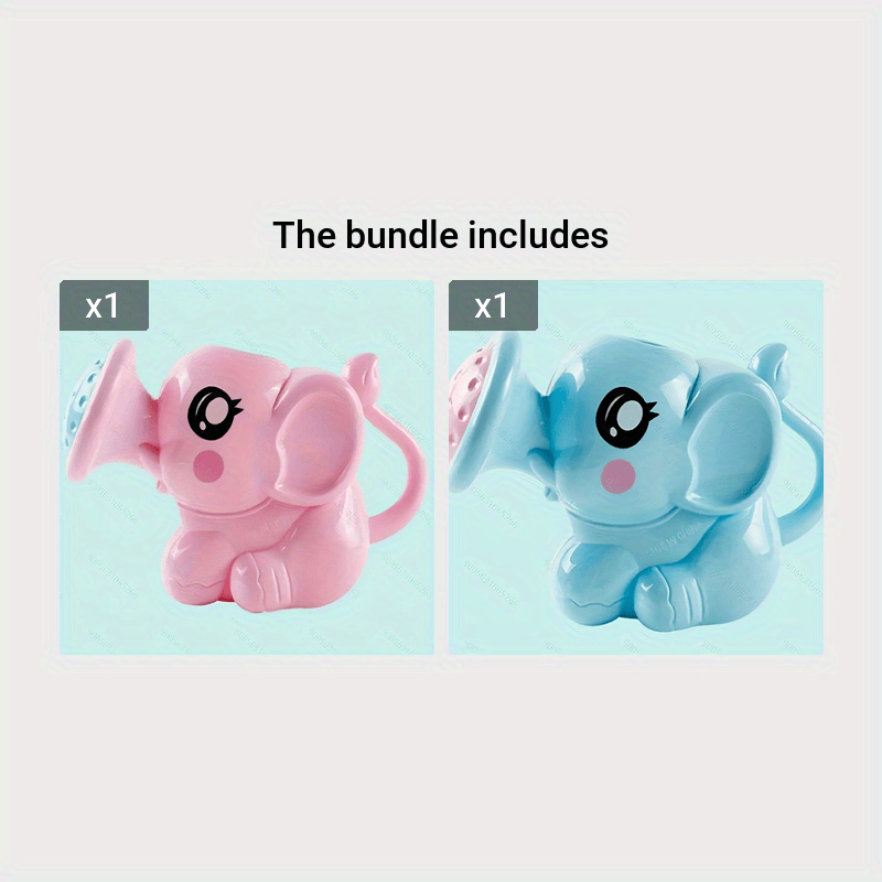 Interactive Elephant Bathtime Toy for Kids Safe Plastic Educational Bath Gift