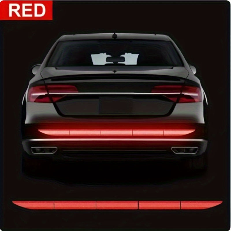 Car Reflective Vinyl Safety Decal for Rear Bumper and Trunk