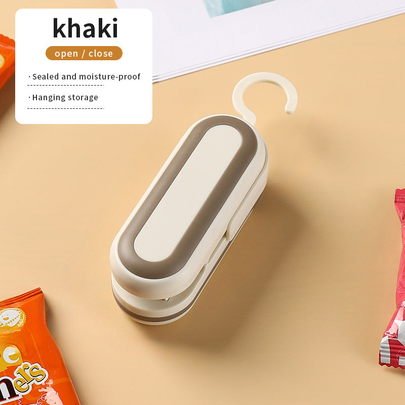 Mini Food Sealer and Cutter Battery-Powered Heat Sealer for Food Preservation