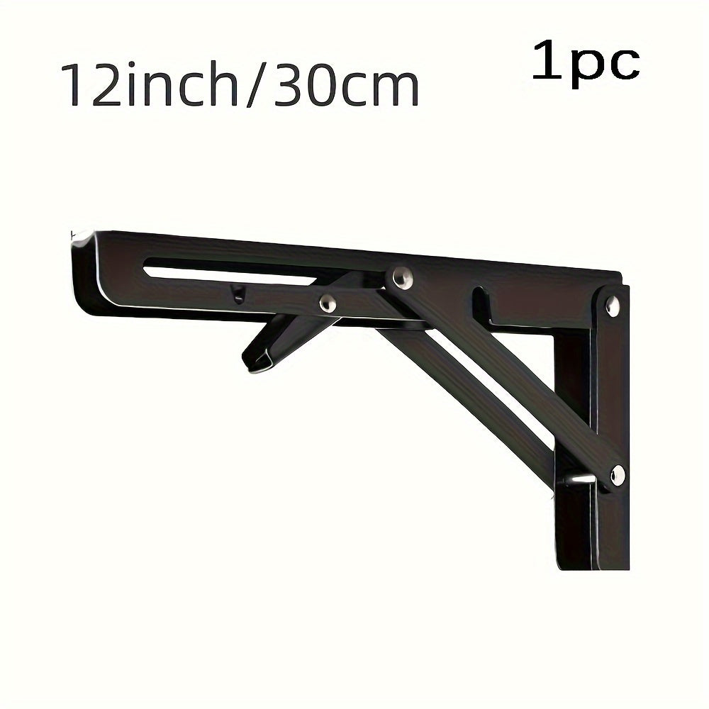 Heavy Duty Folding Shelf Brackets Wall Mounted Stainless Steel for Bench Table