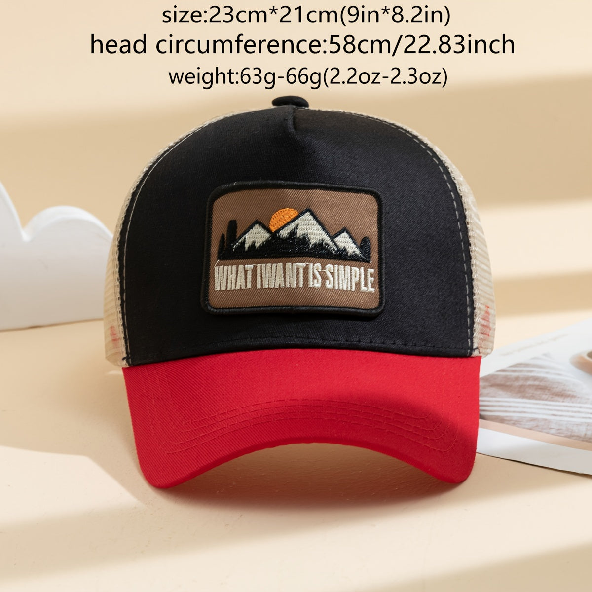 Unisex Mesh Sunshade Baseball Cap Adjustable Strap Outdoor Sports Gift