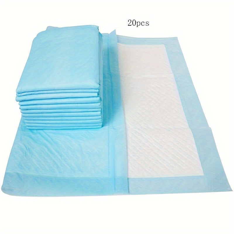 20/50 шт. Супер впитывающие подгузники для маленьких собак, изготовленные из тканого материала и древесной целлюлозы, обеспечивающие чистоту и комфорт для вашего щенка.