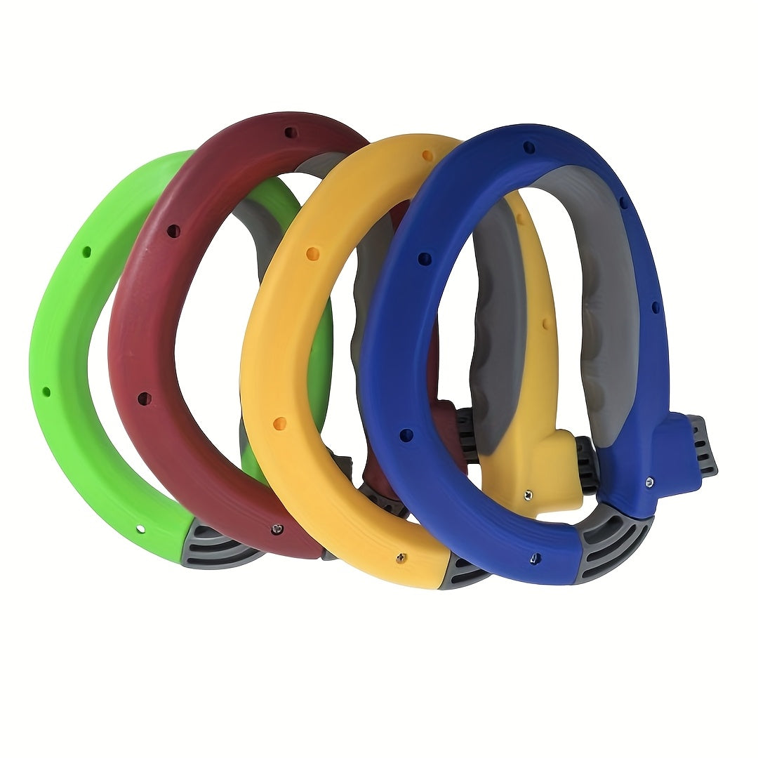 Porta bolsas de supermercado de bloqueo automático con una sola mano, agarre ajustable y diseño ergonómico