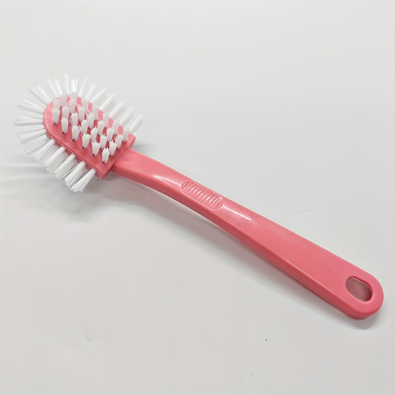 Multi-Angle Soft Bristle Shoe Brush with Long Handle for Effective Cleaning