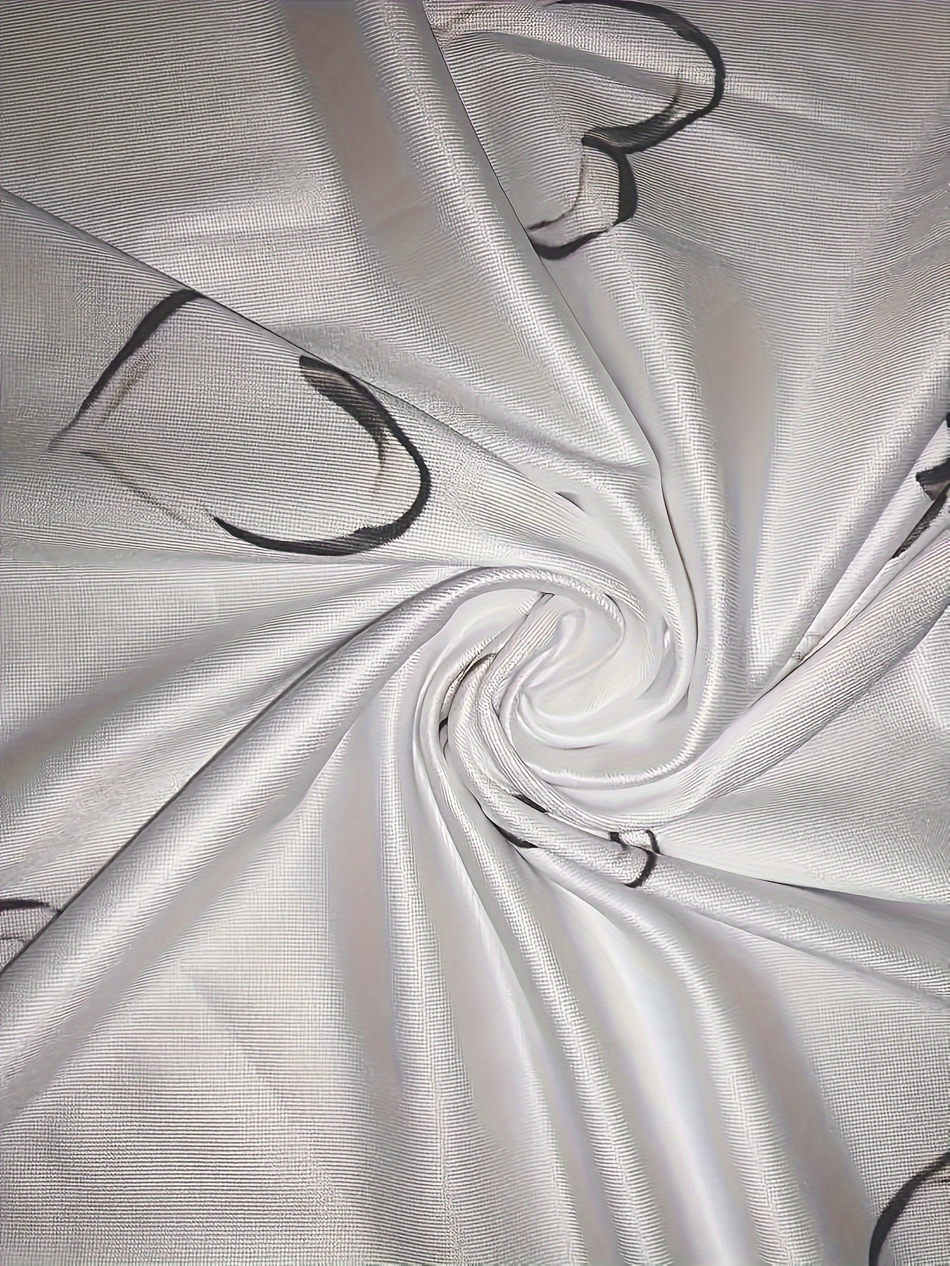 Women's Casual Polyester T-Shirt with Heart Print Zipper Short Sleeves V-Neck