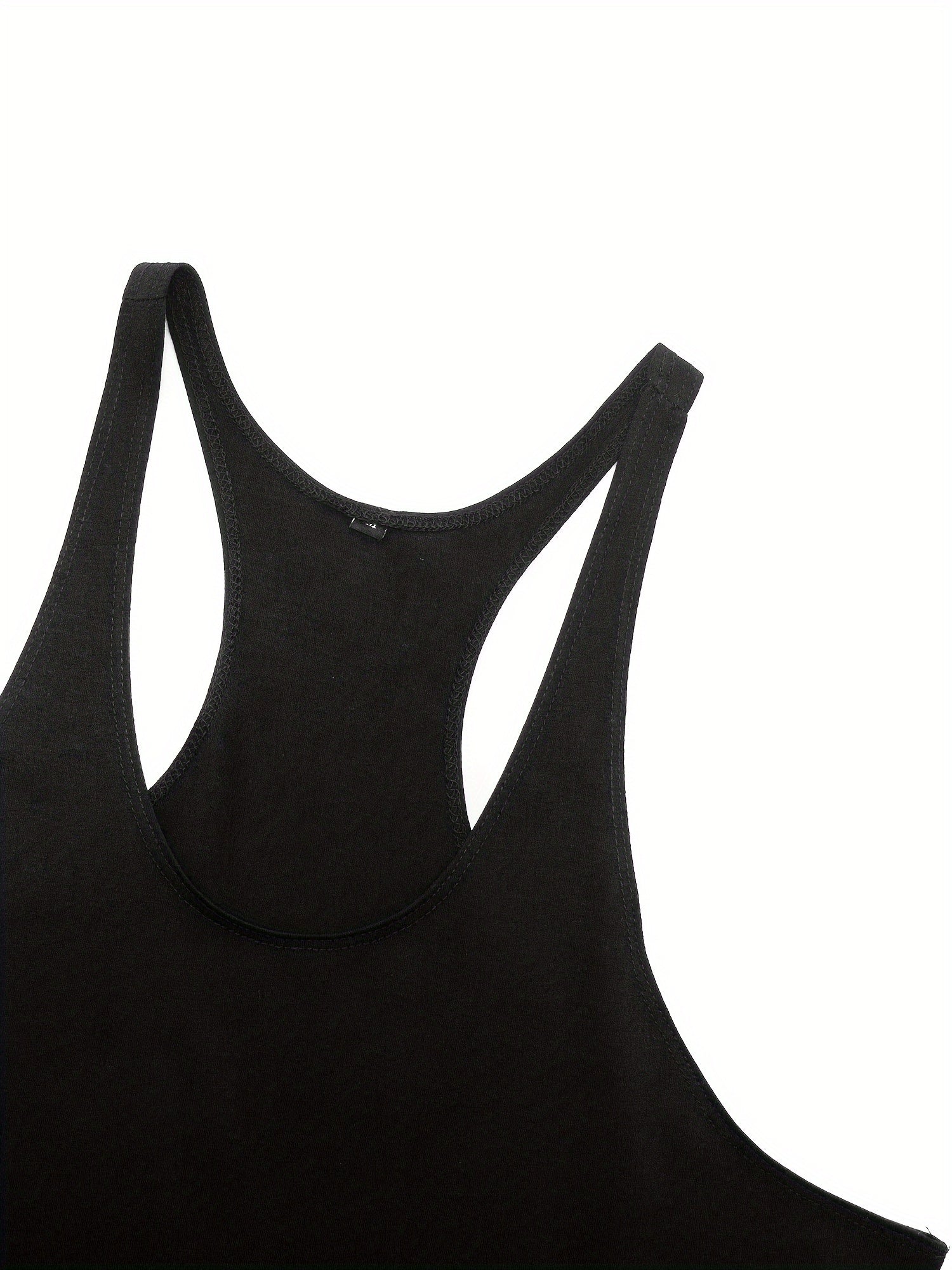 Men's Athletic Tank Top Polyester Cotton for Gym Running Yoga Outdoor