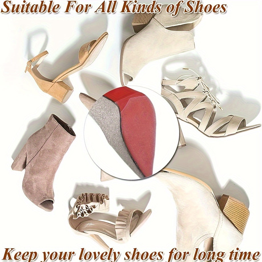 Women's High Heel Shoe Sole Anti-Skid Pads Noise-Reducing Wear-Resistant
