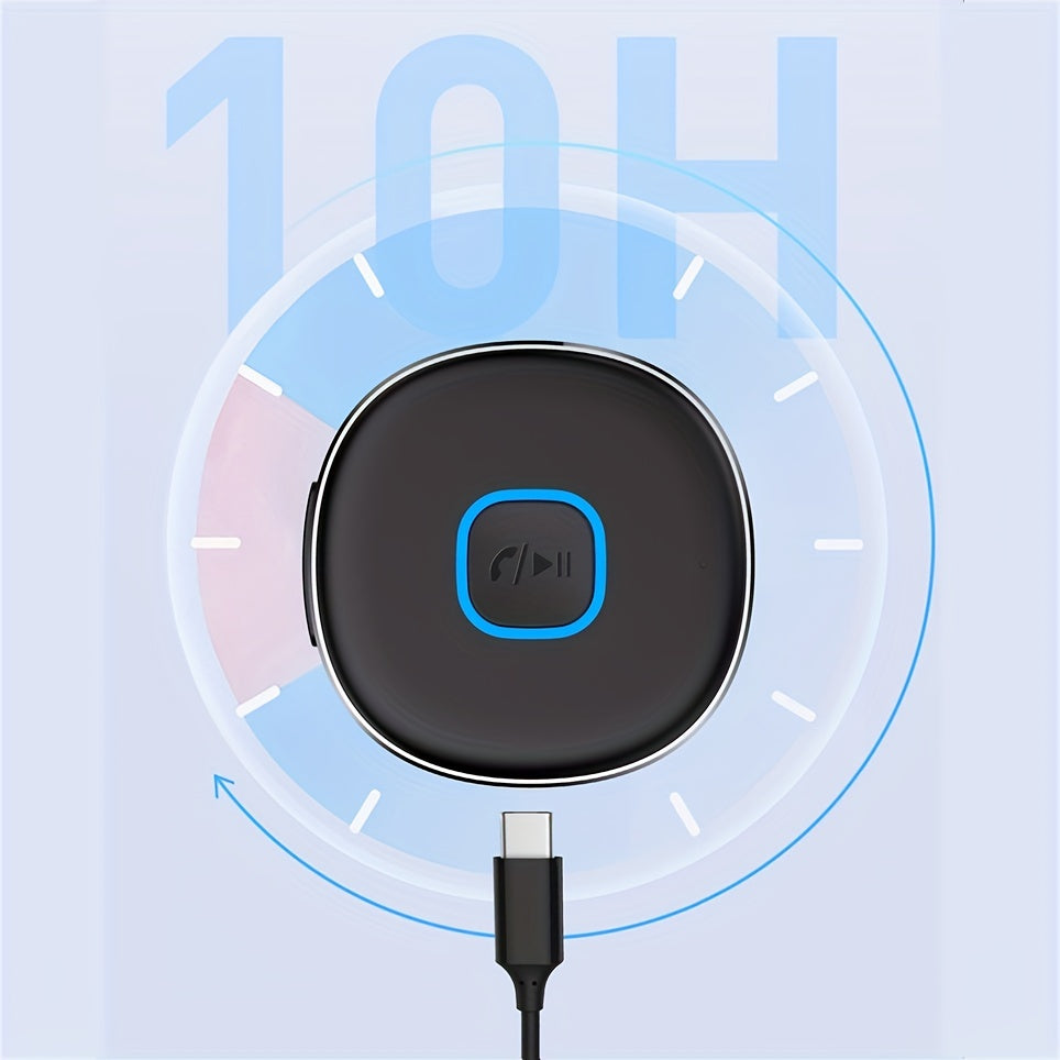 Wireless Car Audio Receiver Wireless AUX Adapter For Music Phone Calls