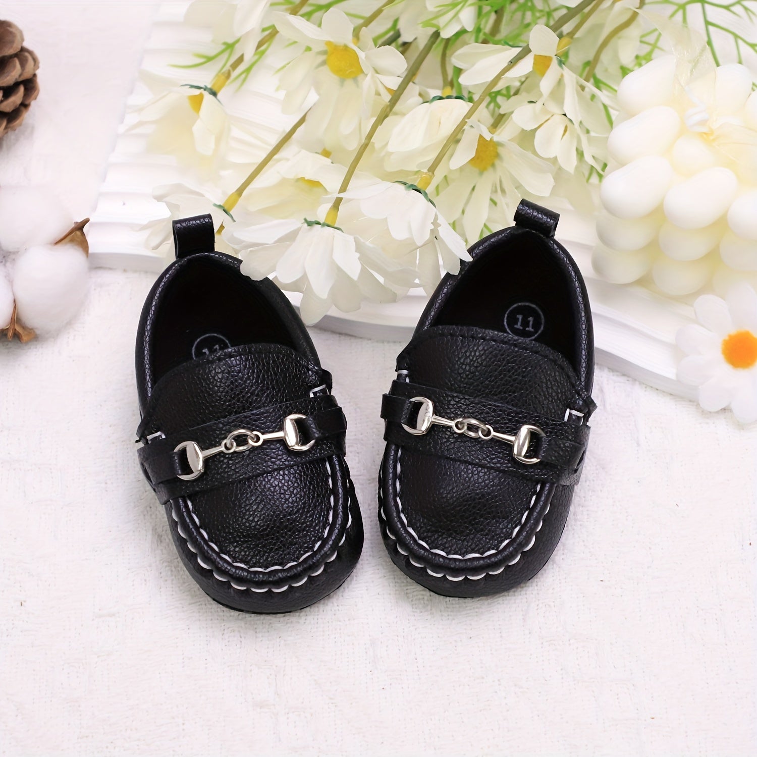 Boys' Slip-On Loafer Shoes Kids Casual Lightweight PU Fabric Autumn Spring