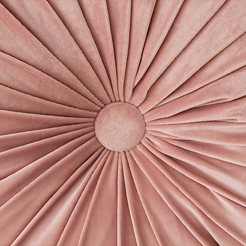 Velvet Pumpkin Pillow for Living Room Decor, Fall Autumn Cushion