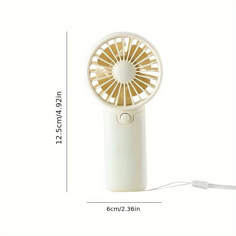 Portable Battery-Operated Mini Fan for Office Outdoor Travel Camping