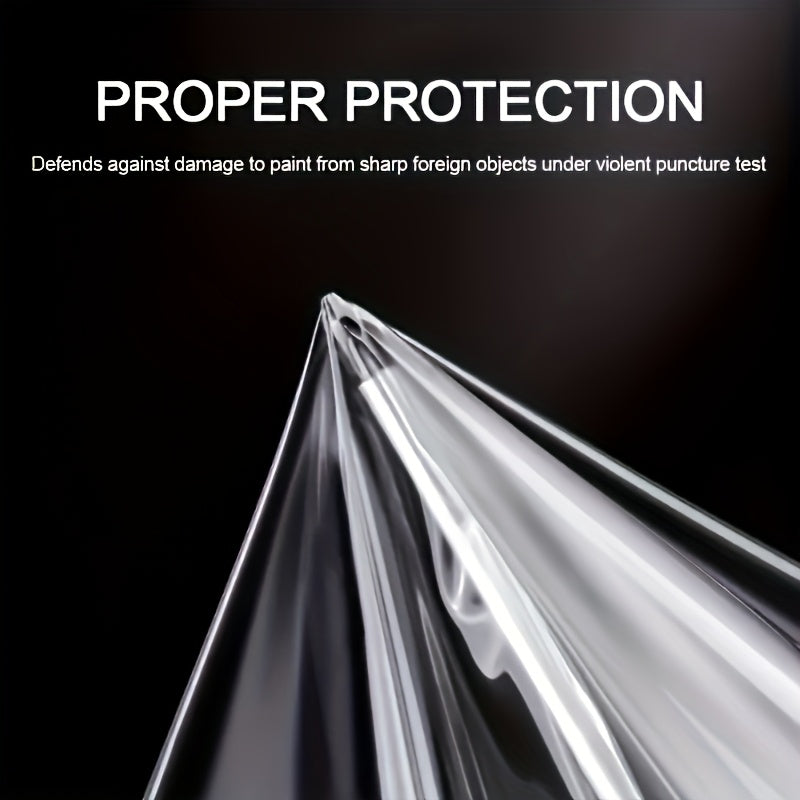 8pcs Película protectora para manijas de puertas de coche transparente de PVC resistente a arañazos e impermeable