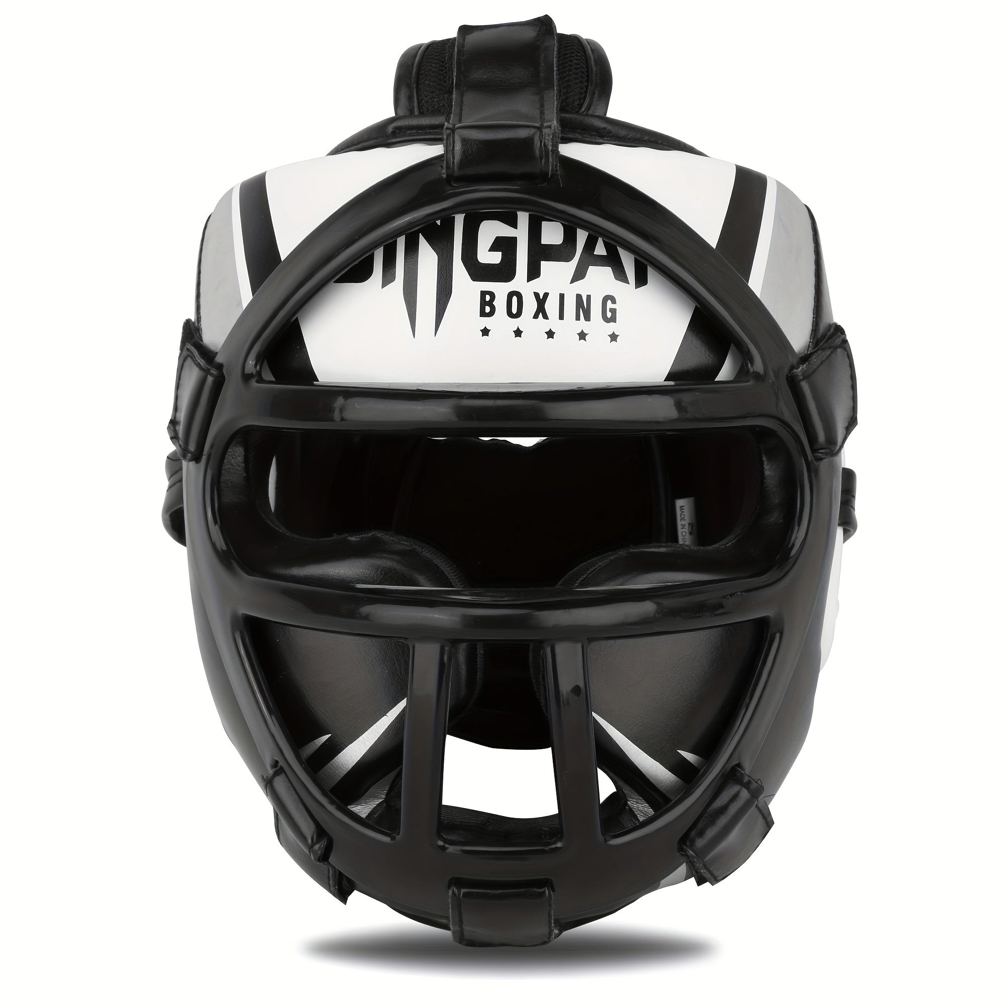 Thickened Fully Enclosed Boxing Head Guard for Training PU Mixed Color