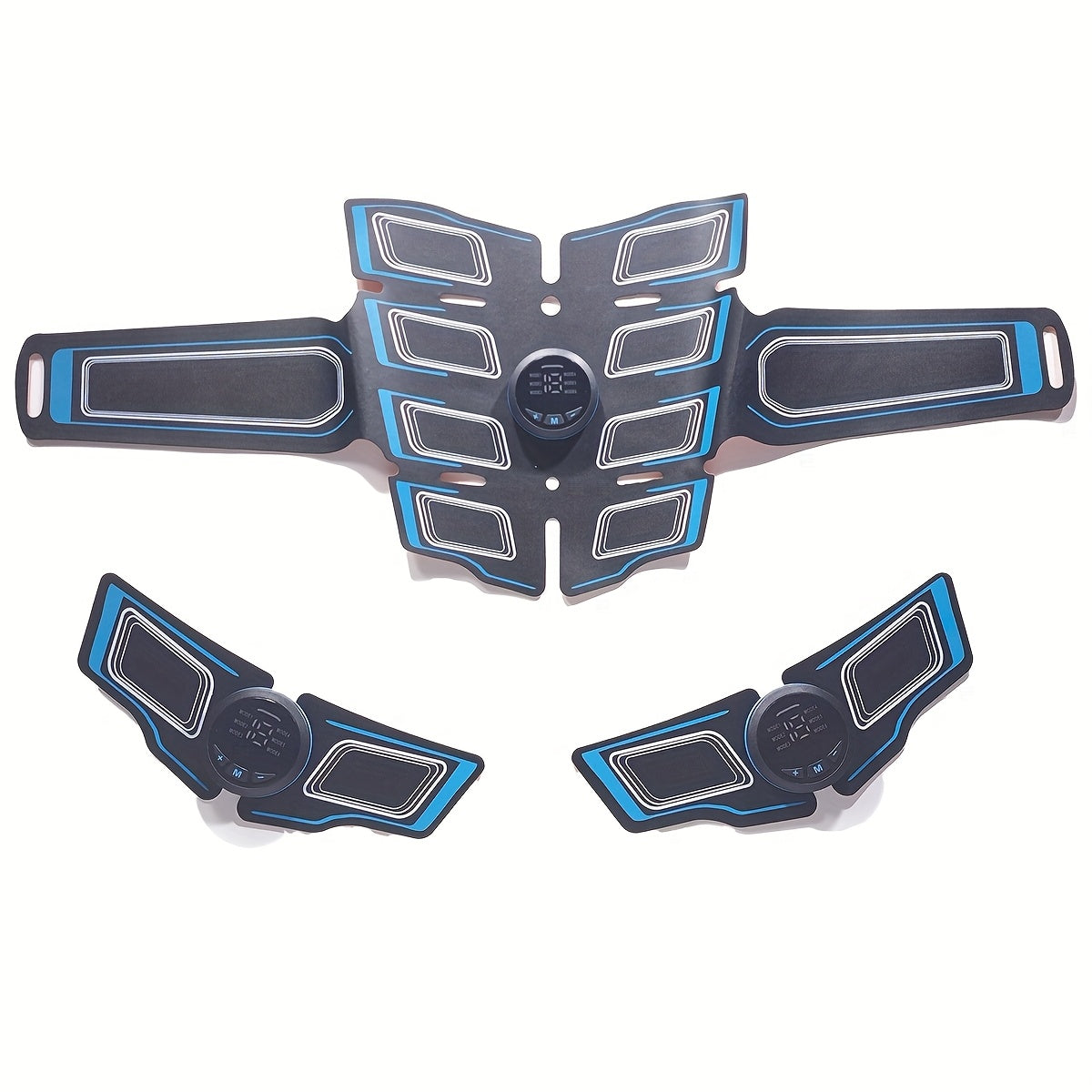 USB Charging Massage Belt for Abdomen and Arms with 6 Modes and 18 Intensities