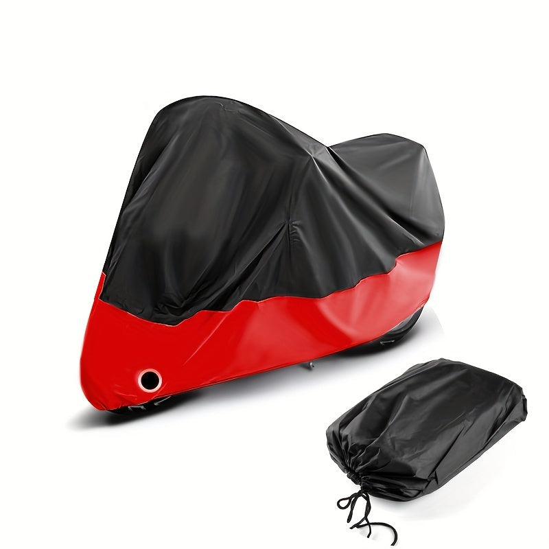 190T Polyester Taffeta Motorcycle Cover Sun Sand Dust Resistant for Bikes and Bicycles