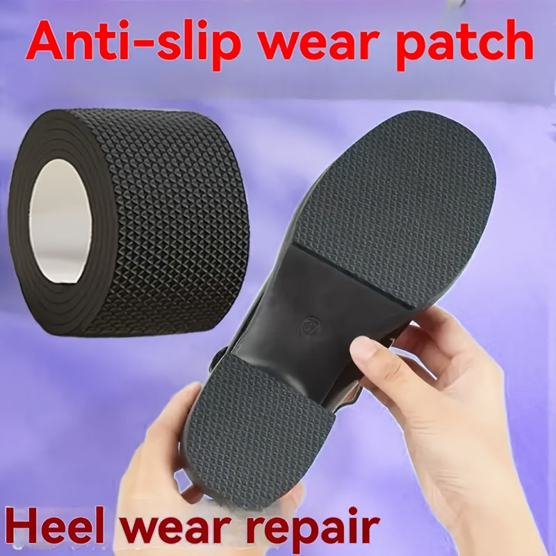 Self-Adhesive EVA Shoe Sole Repair Patch Anti-Slip Noise Reduction Heel Pad