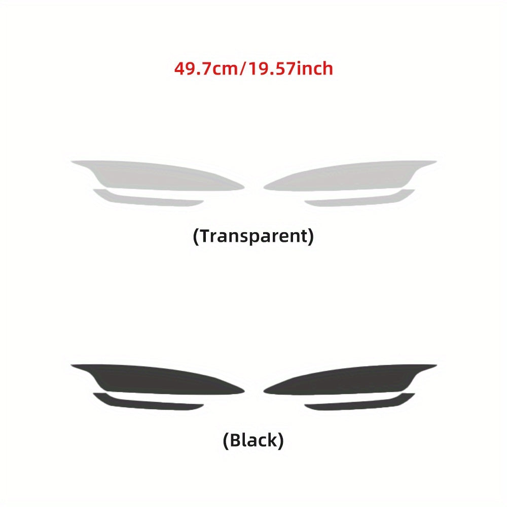 Universal Car Headlight Protector TPU Film for 2023+ Sedan SUV Anti-Scratch