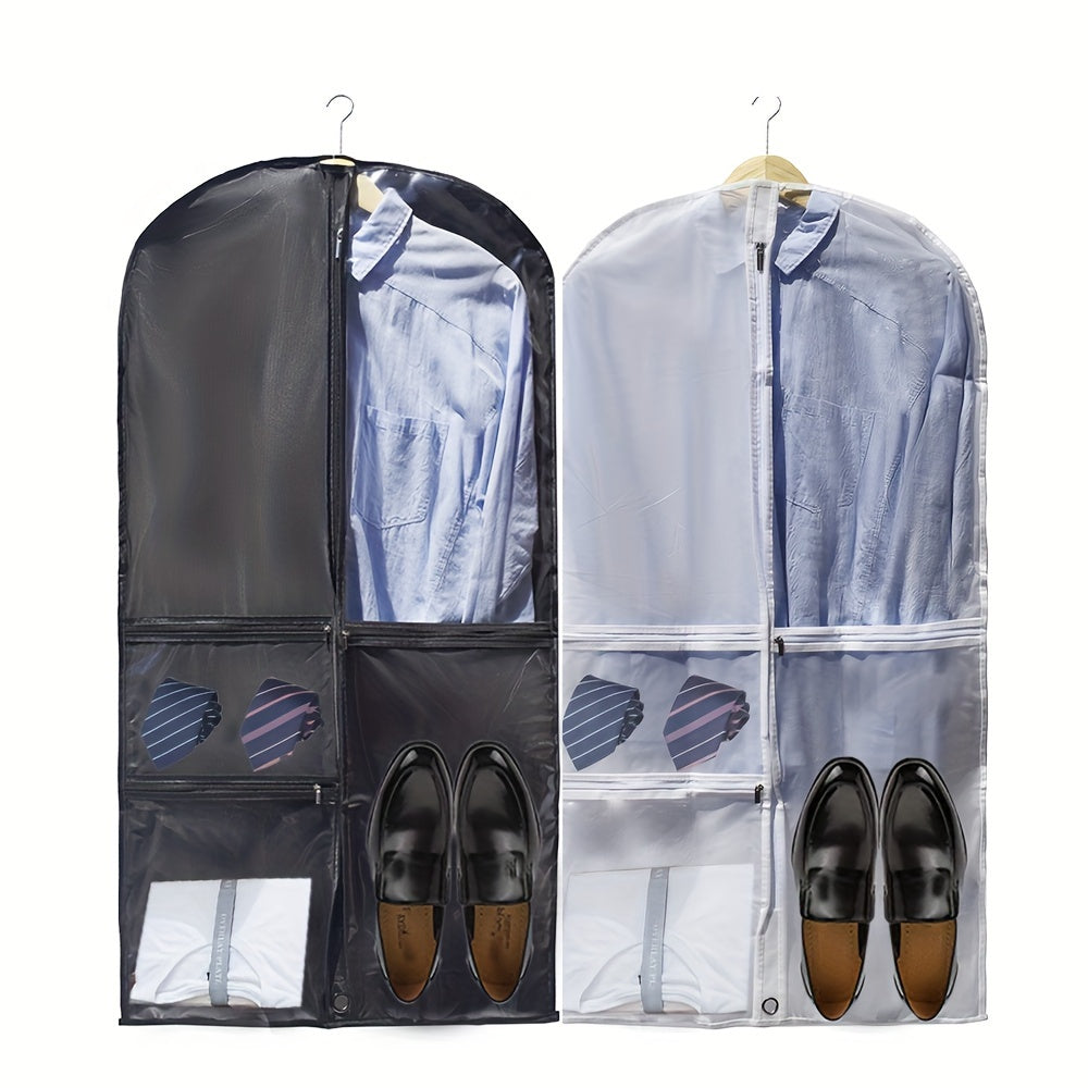 Large Garment Bag for Suits Dresses and Travel with Hanging Storage