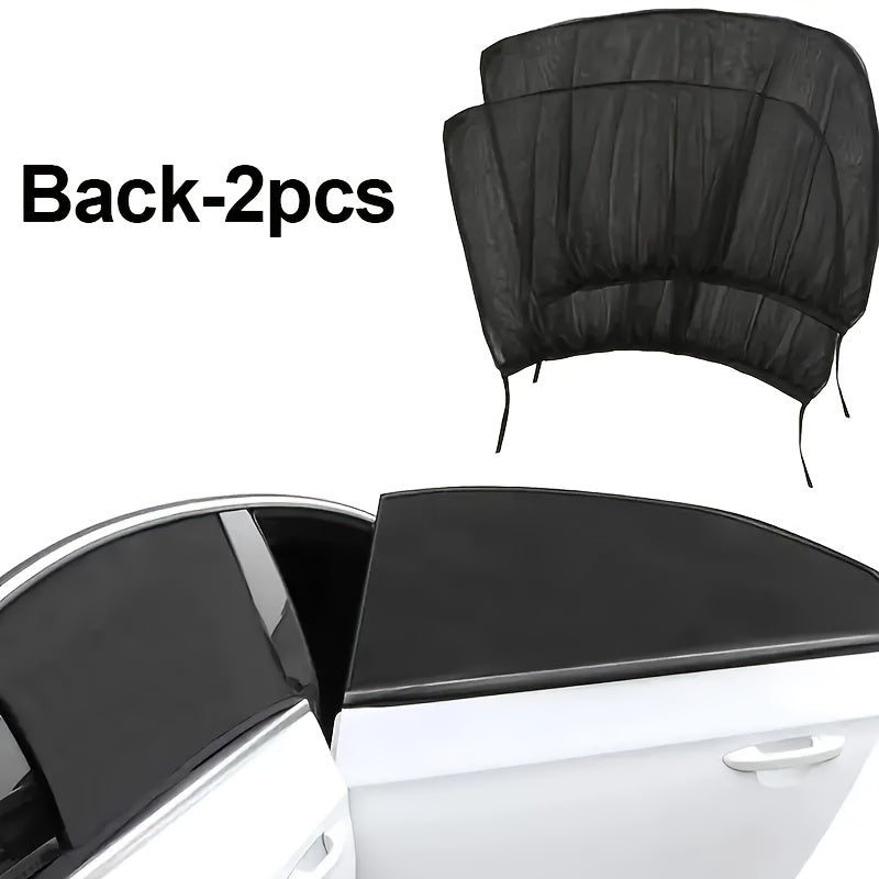 Москитная сетка для автомобильных окон 1/2/4 шт. Универсальный размер, премиальная сетка от насекомых