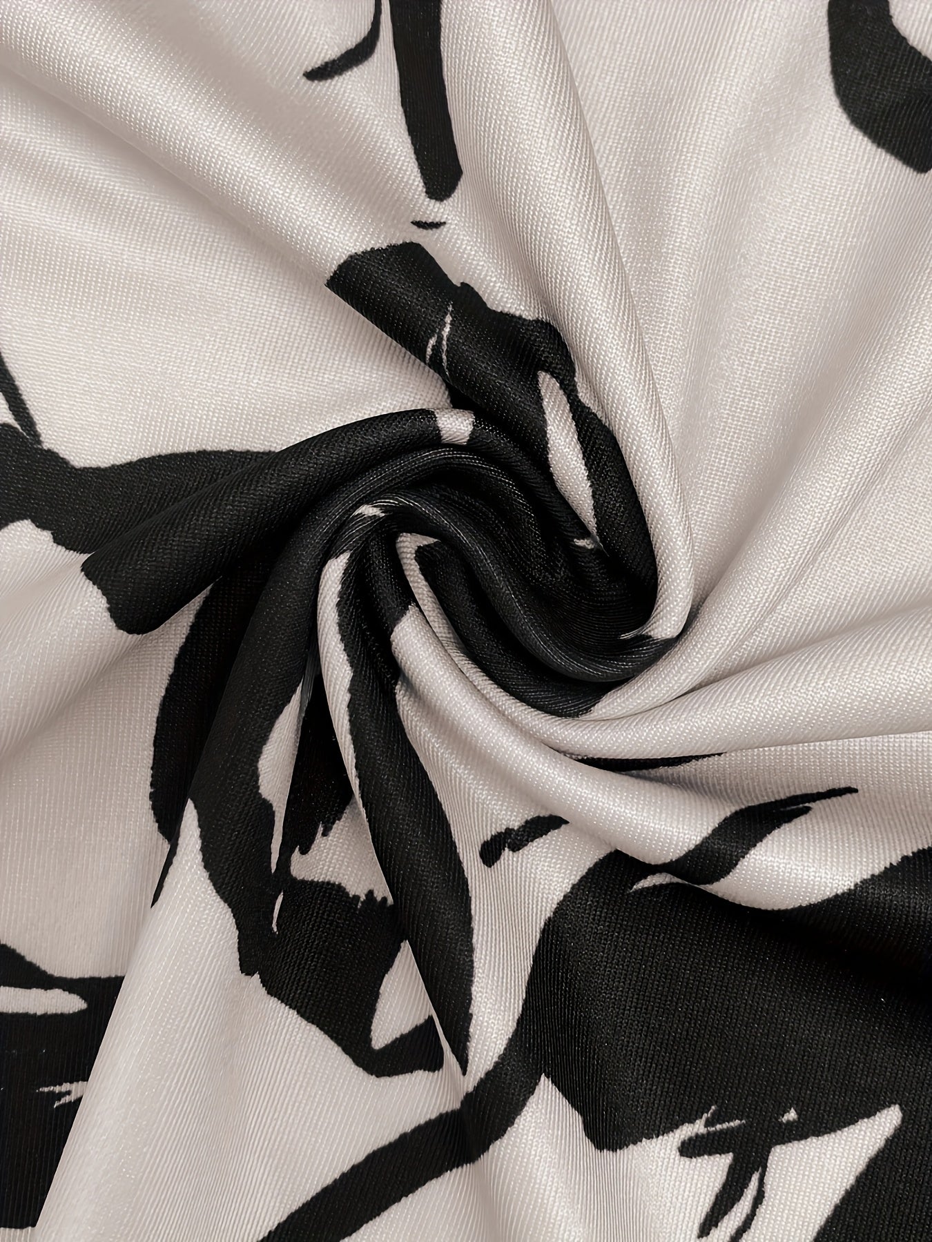 Women's Two-Piece Dress Suit Floral Knit Cardigan and Suspender Dress All Seasons