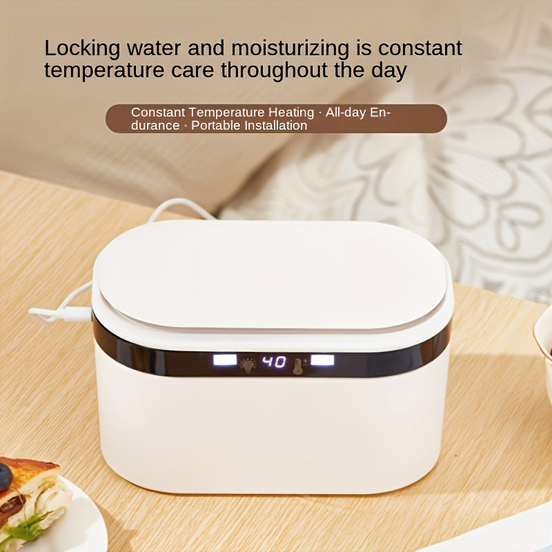 Portable USB Wet Wipes Warmer Reusable Moist Towel Dispenser with Constant Temperature