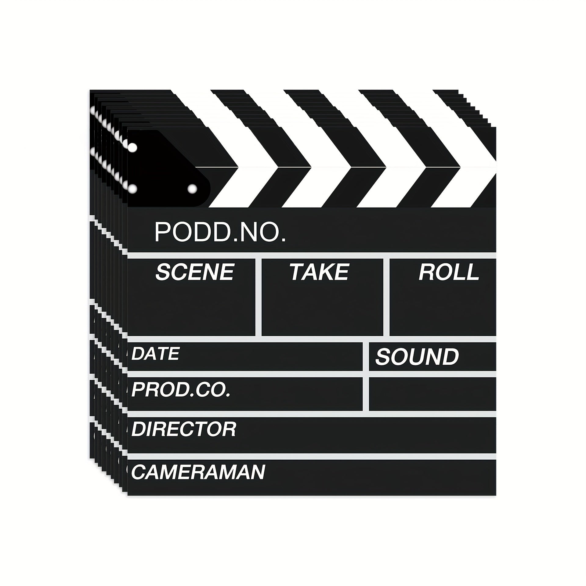 20 Disposable Paper Towels with Creative Designs for Movie Night and Party Decor