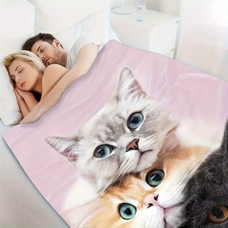 Customizable High-Definition Digital Printed Blanket Soft Warm Throw for Couch Bed Travel