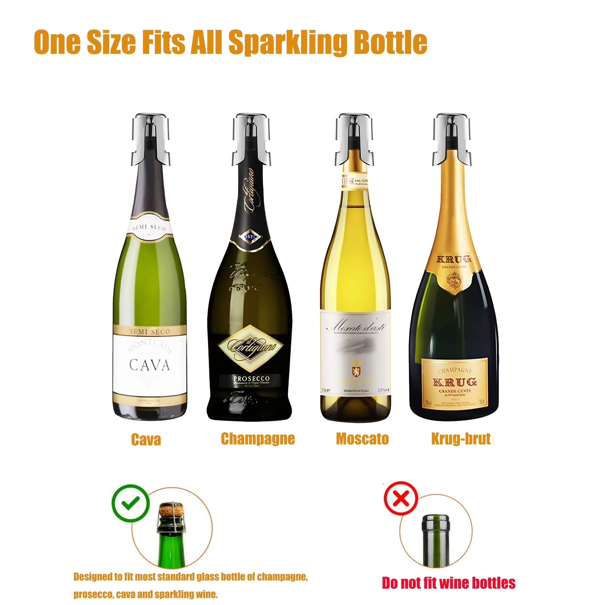 Naychali po'latdan yasalgan shampan to'plovchisi, vino saqlash uchun, 1 yoki 2 dona sovg'a to'plami