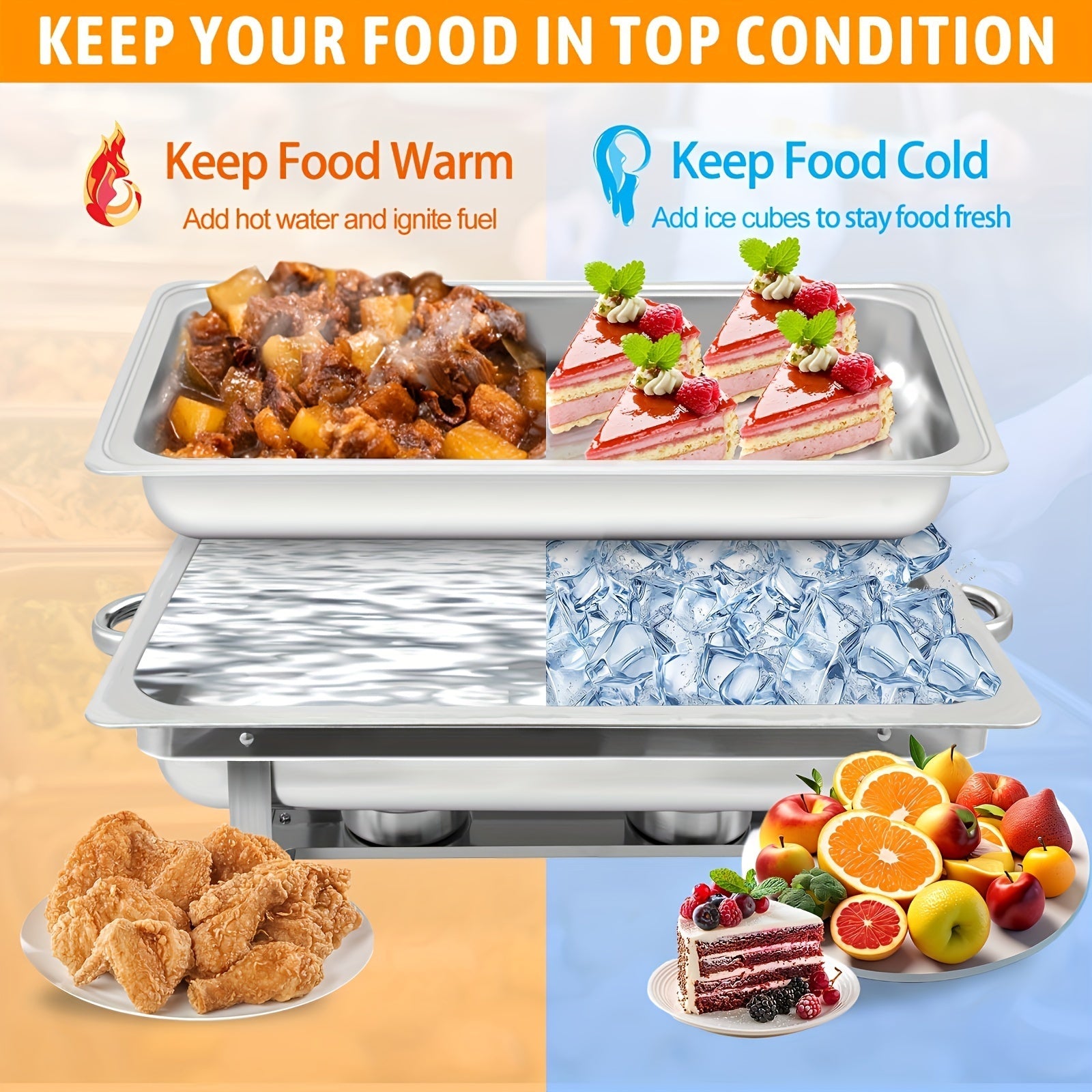 Stainless Steel Self-Service Grid Insulated Stove for Camping and Outdoor Cooking