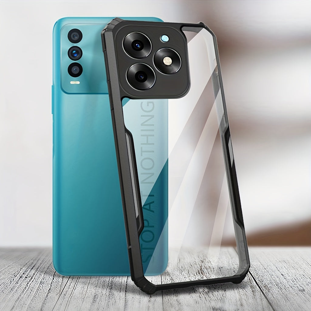 Shockproof Transparent Phone Case for TECNO Pova 5/6 PRO Acrylic Drop-Resistant