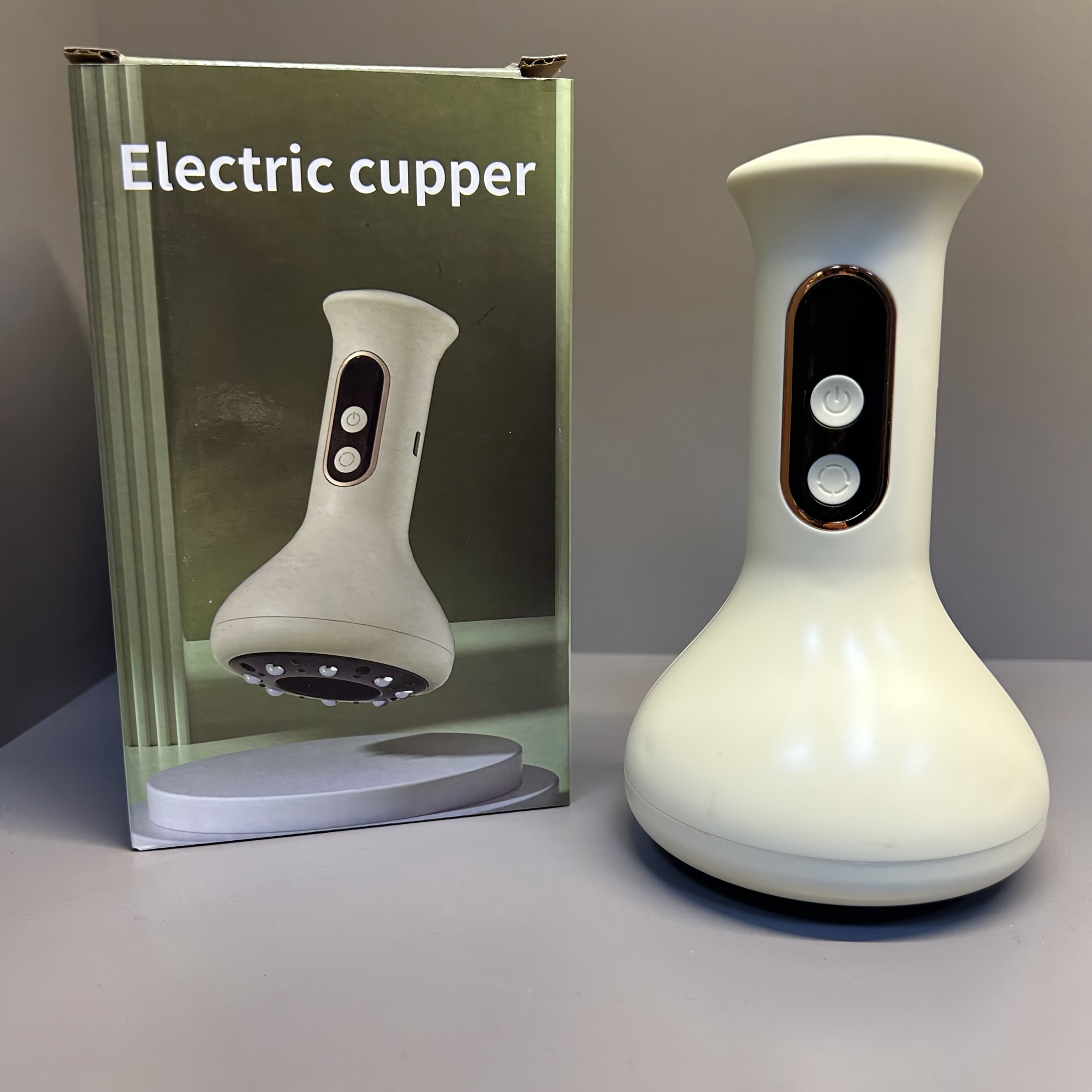 Portable Cupping Massager with Adjustable Intensity Hot Compress Rechargeable Battery