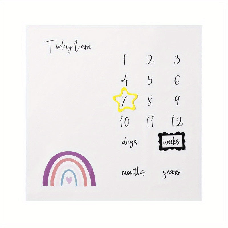 Newborn Photoshoot Backdrop Cloth for Baby Milestones and Keepsakes