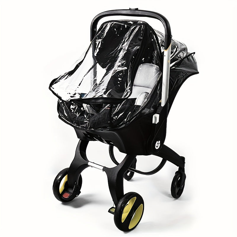 Universal Baby Stroller Rain Cover Waterproof Windproof Dust Snow Shield