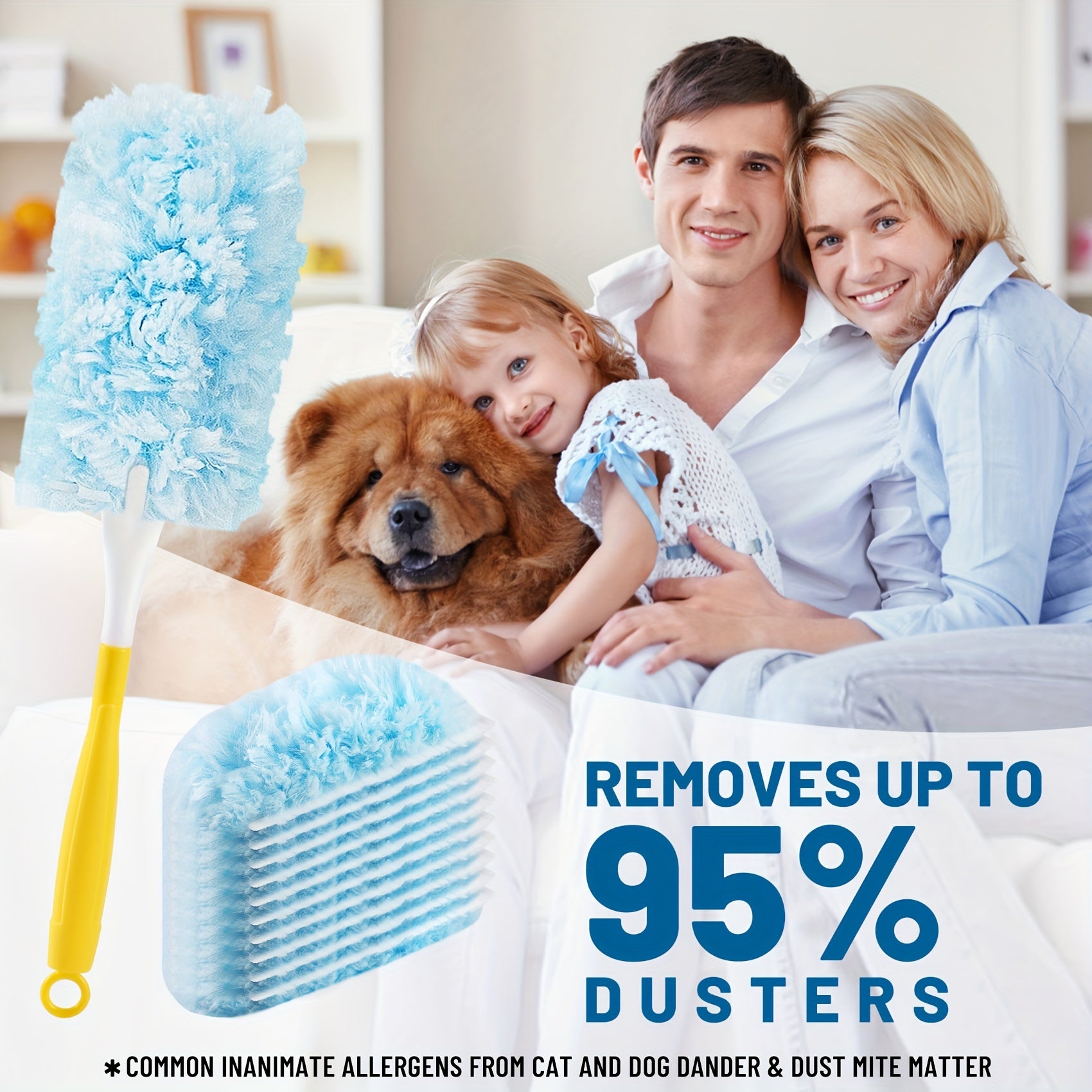 30 ta elektrostatik cho'kma tozalash matolari mebel, avtomobil, klaviatura uchun - ko'p funksiyali qo'l bilan tozalash cho'tkasi - kir yuvish, tozalash materiallari, chang yig'uvchi