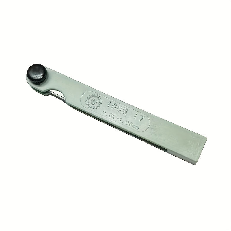 Feeler Gauge 0.02-1.00mm 17 Blades Measure Gap Width Steel