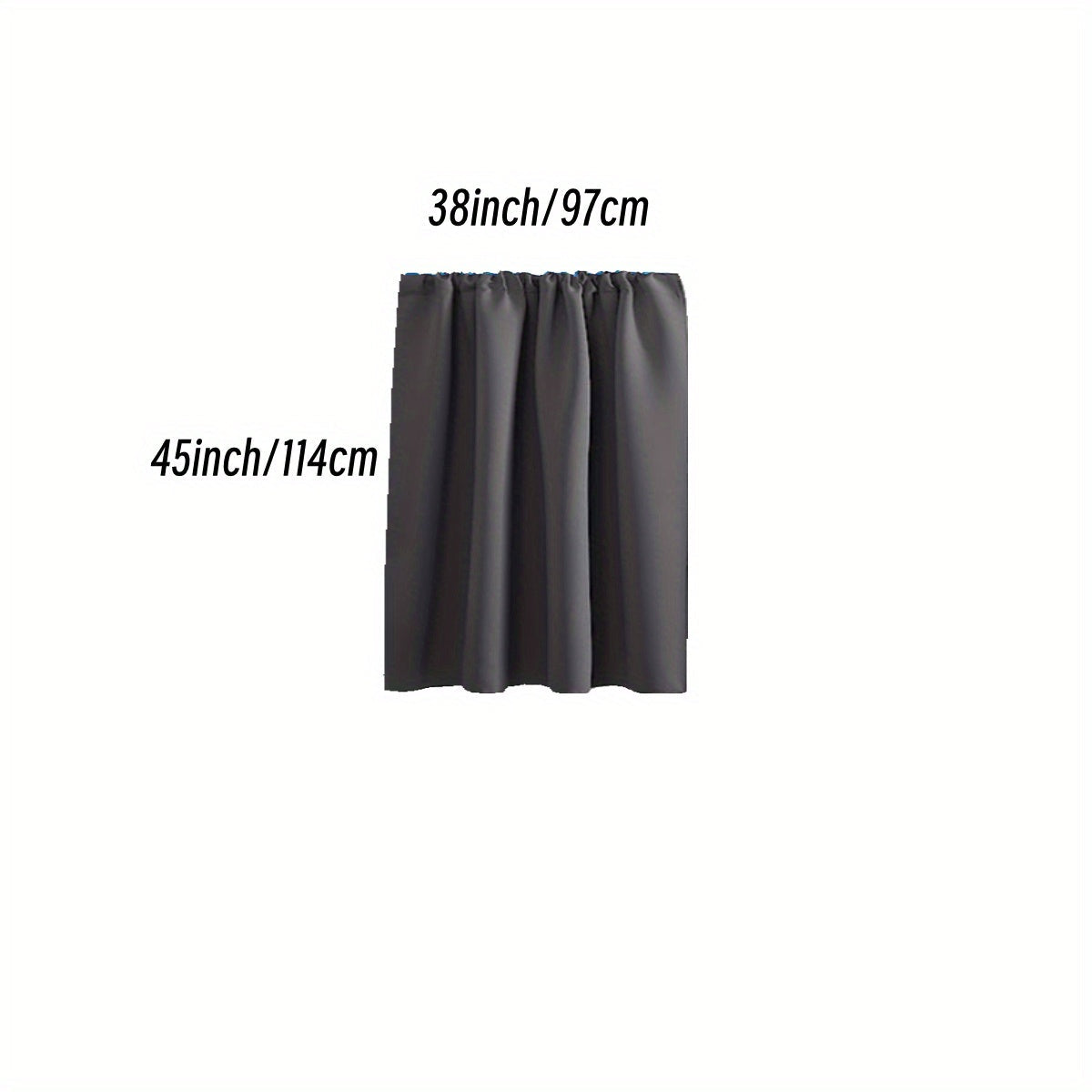 Insulated Blackout Curtains for Bedroom Room Darkening Noise Reduction 1PC